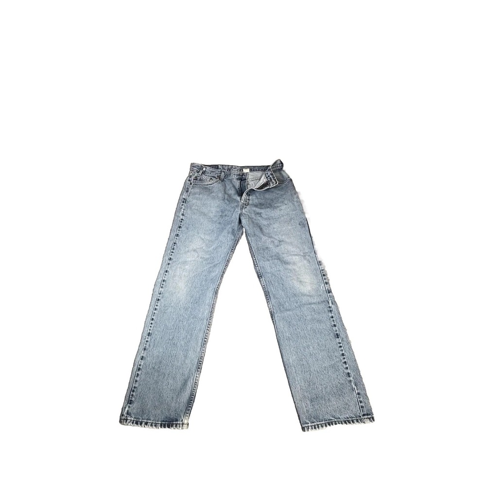 Vintage Levis 505 Jeans‎ Mens 36x32 Light Blue Regular Fit Straight Leg 90s